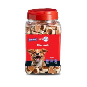 "ג'רקי" (Jerky) הוא מונח המתאר בשר מיובש – כלומר, נתחי בשר שעוברים תהליך של ייבוש והסרה של רוב הלחות כדי לשמר אותם לאורך זמן. בתעשיית המזון לכלבים, מדובר בחטיפים רכים-לעיסים המבוססים על: 90% בשר מן החי – לרוב עוף, ברווז, בקר, כבש או דגים טעם מרוכז – כי הייבוש מחזק את הטעמים מרקם גמיש – שניתן לשבור או לחתוך לחתיכות קטנות חיי מדף ארוכים – בלי צורך בקירור לכן, חטיף ג'רקי לכלבים הוא מוצר טבעי יחסית, עתיר חלבון, אידיאלי לאילוף ולתגמול מהיר.