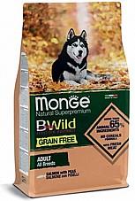 מונג' BW כלב בוגר ג.פ סלמון ואפונה Monge