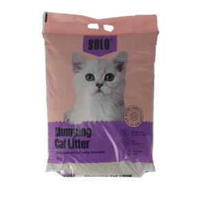 שק חול מתגבש לחתולים בניחוח בייבי פאודר.