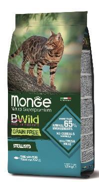 מונג' BW חתול בוגר ג.פ סטרלייז טונה אפונה Monge