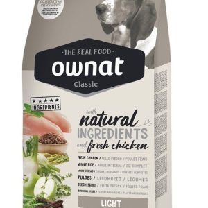 אוונט כלב קלאסיק עוף לייט אריזת חיסכון 20 קג Ownat 2