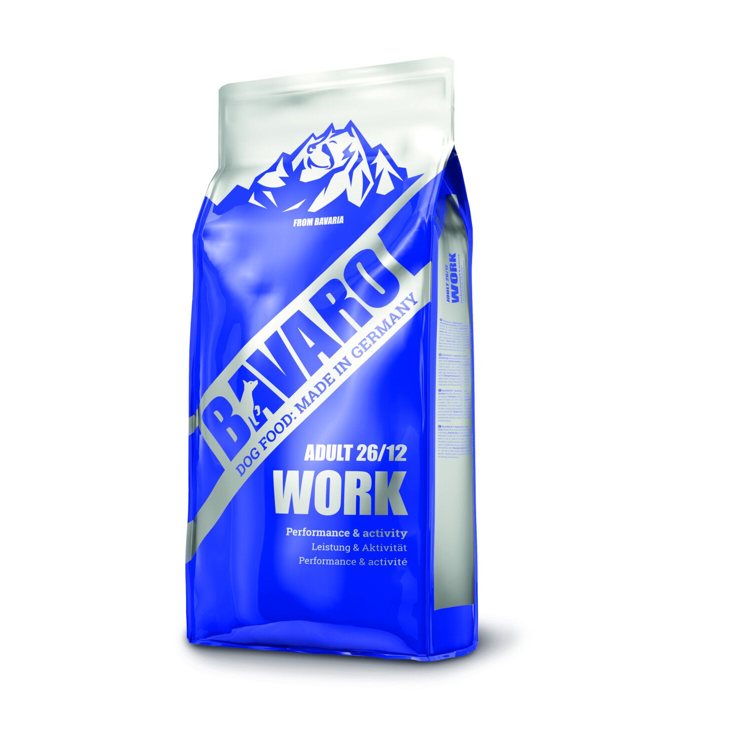 שק מזון יבש מלא לכלבים פעילים וכלבי עבודה