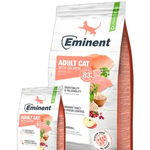 שק מזון יבש מלא לחתולים בוגרים בטעם סלמון