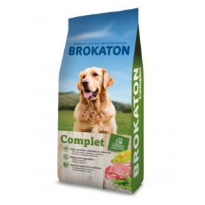 שק מזון יבש מלא ברוקטון קומפלט 20 ק"ג לכלבים בוגרים