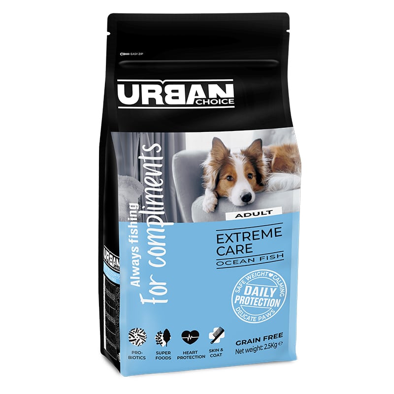 שק מזון יבש היפואלרגני לכלבים מבוסס סלמון