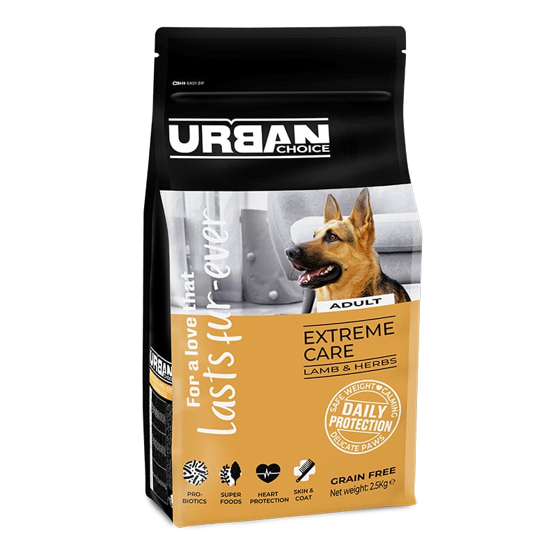 שק מזון יבש היפואלרגני לכלבים מבוסס כבש