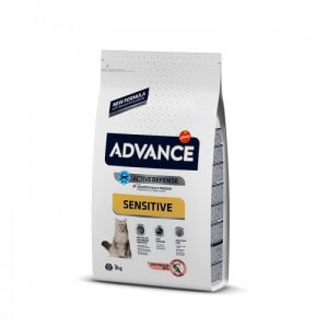 אדוונס חתול סנסיטיב סלמון 3 קג Advance