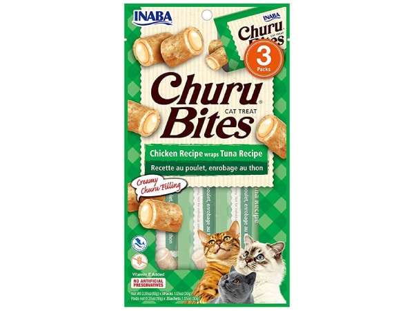 אינאבה בייטס חטיף עוף וטונה 30 ג Inaba אינאבה בייטס חטיף עוף וטונה 30 ג Inaba