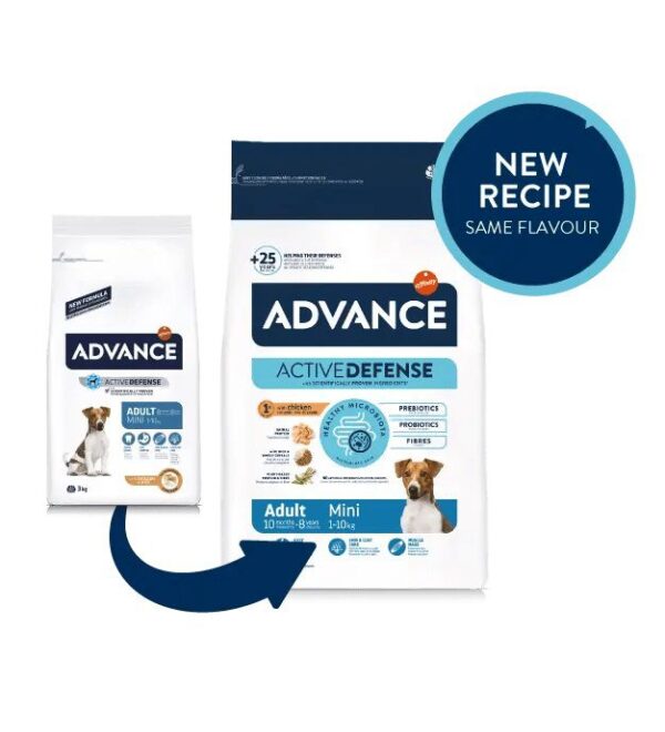 אדוונס כלב S בוגר 7.5 קג אריזה חדשה Advance