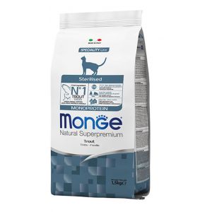 מונג חתול מונו אדולט סטרילייז פורל 1.5 קג Monge