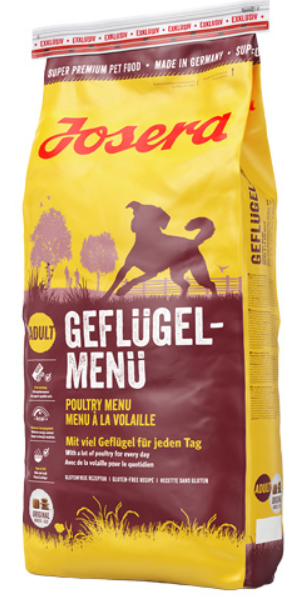 גוסרה-תפריט-עופות-לכלב-Josera12.5 קג -Poultry-Menue