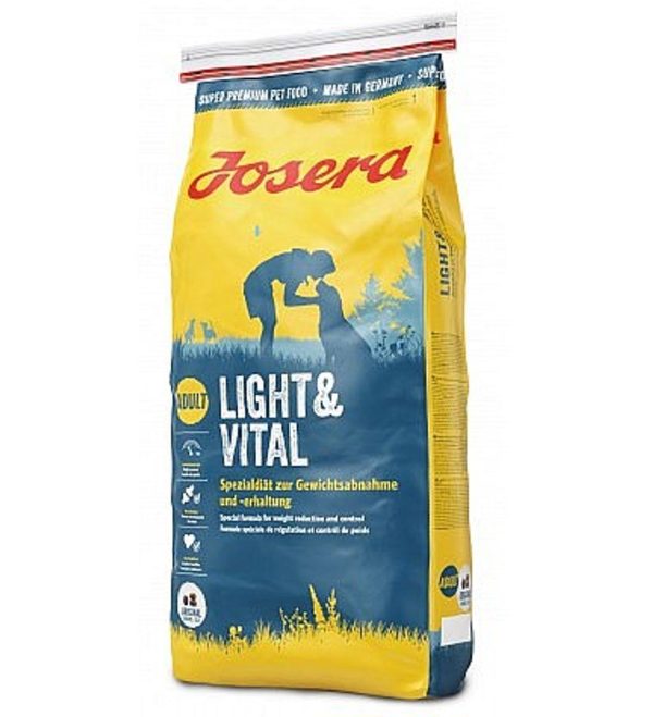 ג'וסרה כלב אדולט LIGHT&VITAL לייט וויטל עוף 15 קג Josera