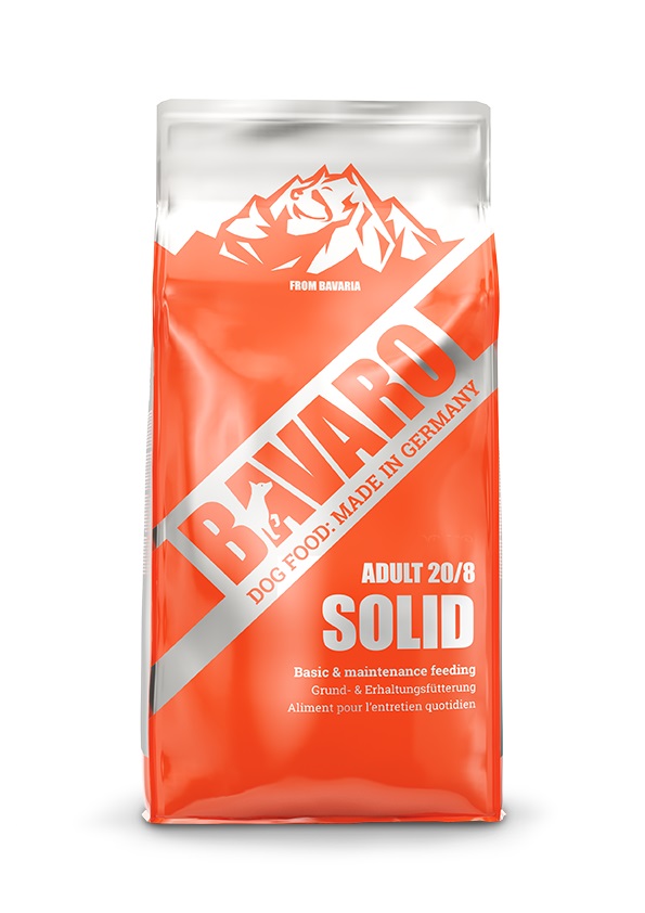 בווארו סוליד כלב גורבוגר 18 קג Bavaro Solid