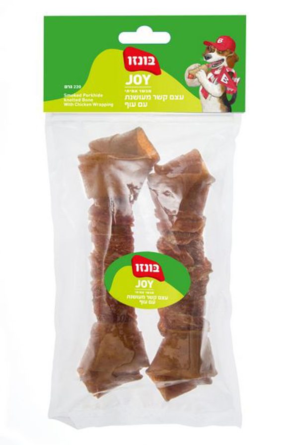 בונזו ג'וי עצם קשר מעושנת בציפוי עוף 7 bonzo