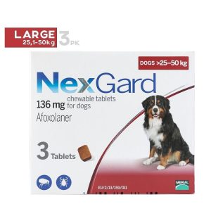 נקסגארד טבליה לכלב Nexgard 25-50