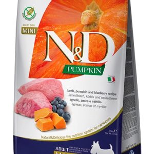 N&D כלב מיני דלעת כבש 7 קג Natural&Delicious