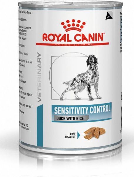 רויאל קנין סנסטיבי ברווז שימורי כלב 420 ג Royal Canin