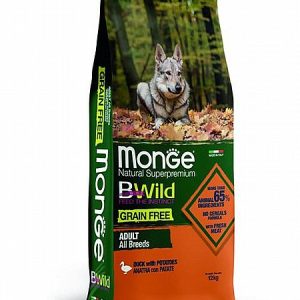 12 BW כלב בוגר ג.פ ברווז תפו א Monge