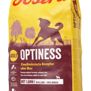 שק מזון יבש לכלבים Josera Optiness – עוף, כבש ותפוחי אדמה – 15 ק"ג