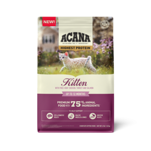 שק מזון יבש לחתלתולים, עשיר בעוף, הודו ודגים טריים לתמיכה בצמיחה, בפרווה מבריקה ובמערכת חיסון חזקה.