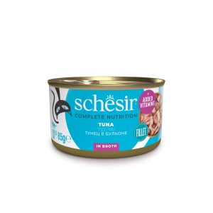 קופסת מעדן רטוב לחתולים בטעם טונה בציר.