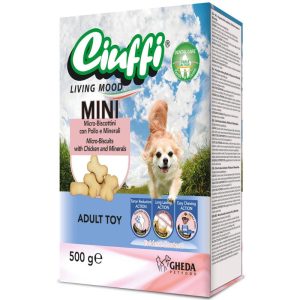 שק חטיפים מיני לכלבים.