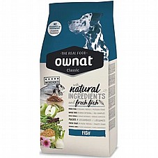 אונט מזון יבש לכלב קלאסיק דג 20 ק"ג Ownat Classic Fish