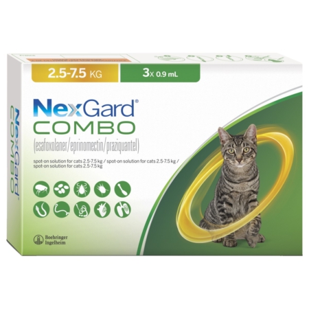נקסגארד קומבו לחתול NexGard